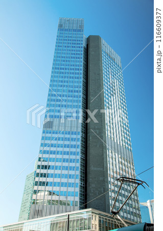 Bankenviertel business district - Frankfurt, Germany 116609377