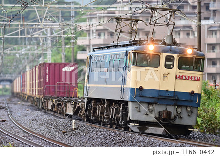 東海道本線 真鶴 JR貨物 EF65-2097(新鶴見) 東海道本線 真鶴 JR貨物 EF65-2097(新鶴見) 116610432