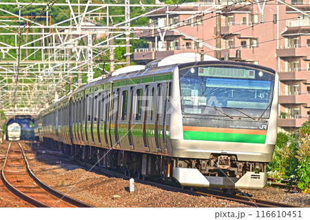 東海道本線 真鶴 JR東日本 E233系3000番台 U234編成(小山) 東海道本線 真鶴 JR東日本 E233系3000番台 U234編成(小山) 116610451