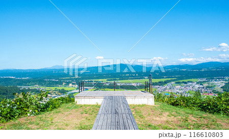 川の展望台（新潟県津南町） 116610803