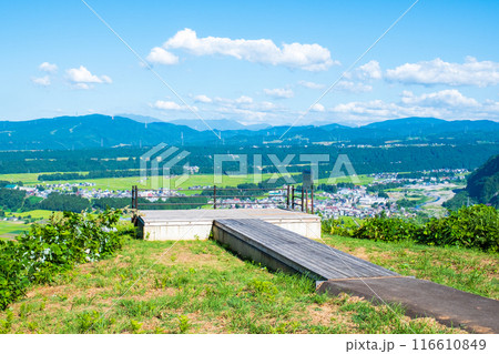 川の展望台（新潟県津南町） 116610849