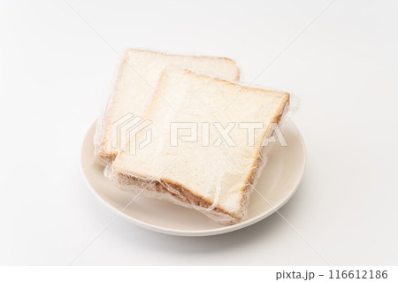 冷凍保存された食パン 116612186