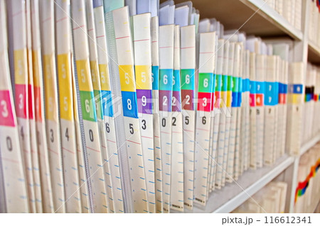 紙カルテ収納　歯科　歯科イメージ 116612341