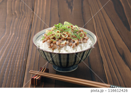 納豆かけご飯 納豆かけご飯 116612426