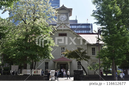 時計台がある風景 116612677