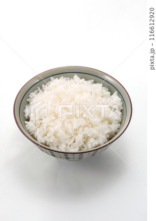 茶碗に盛られたご飯 茶碗に盛られたご飯 116612920
