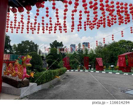 クアラルンプール最大の中国寺天后宮が綺麗です 116614294