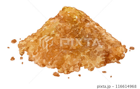 シナモンパウダー 水彩イラスト シナモンパウダー 水彩イラスト 116614968