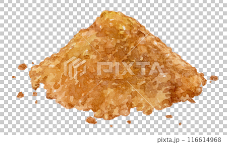 シナモンパウダー 水彩イラスト シナモンパウダー 水彩イラスト 116614968