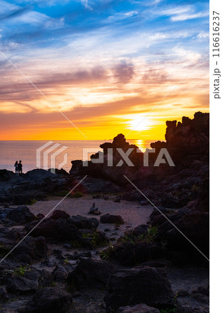 十六羅漢岩・夕景 十六羅漢岩・夕景 116616237
