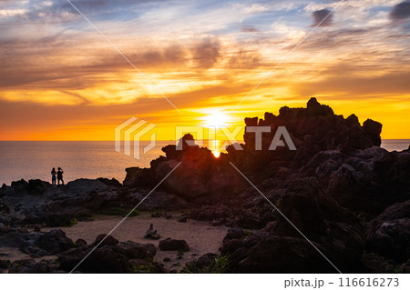 十六羅漢岩・夕景 十六羅漢岩・夕景 116616273