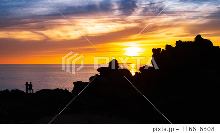十六羅漢岩・夕景 116616308