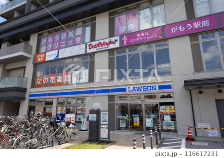 埼玉県越谷市蒲生駅西口の風景 116617231