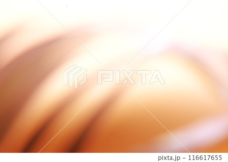 ブラウン色のドレープ　ヌーディカラーの抽象的背景素材 116617655
