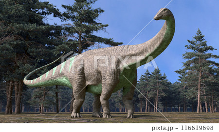 森の中のアパトサウルス 116619698