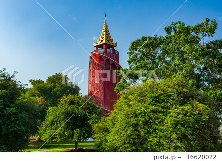 Watch Tower in Mandalay Palace, Mandalay, Myanmar 116620022