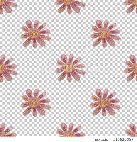 Sea polyp, flower watercolor hand-drawn seamless pattern isolated on white. High quality illustration for wallpaper, notebooks, scrapbooking, wrapping paper, cards, textile, diving ads design 116620057