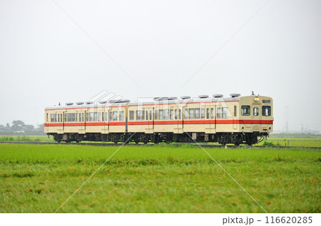 関東鉄道 常総線 南石下ー三妻 キハ35-8+キハ35-11 関東鉄道 常総線 南石下ー三妻 キハ35-8+キハ35-11 116620285