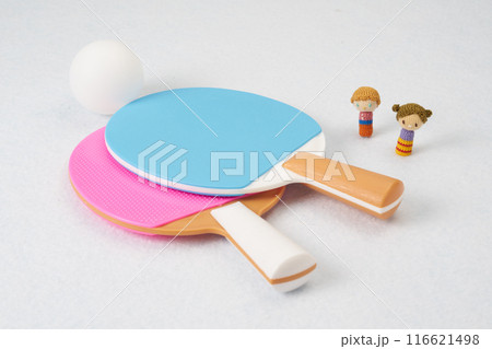 あみぐるみ人形 卓球イメージ あみぐるみ人形 卓球イメージ 116621498