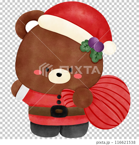 Bear santacros cute Bear santacros cute 116621538
