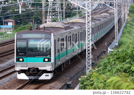 通勤電車 E233系 常磐線各駅停車 通勤電車 E233系 常磐線各駅停車 116622782