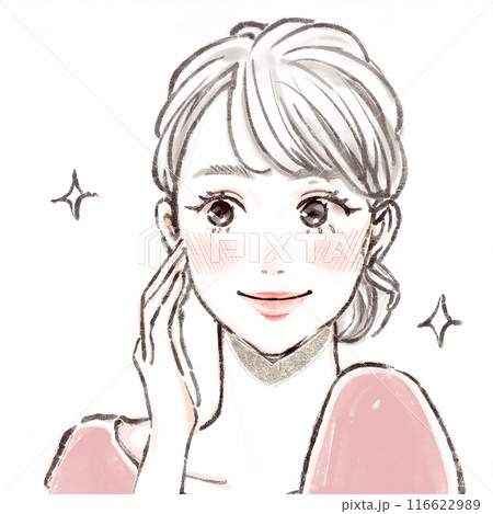 女性・女の子のイラスト素材 116622989