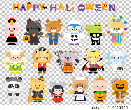 2024-ハロウィンアニマルキッズ 116623336