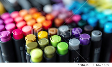 Markers. Generative AI 116623589