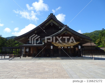 日本 出雲大社 拝殿 島根県出雲市大社町杵築東 写真 日本 出雲大社 拝殿 島根県出雲市大社町杵築東 写真 116625272