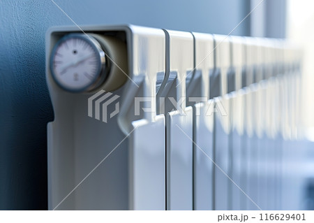 Electric Heater with Thermostat. Thermostatic Valve Temperature on a Radiator. Close-Up. Save Energy. Cost Price Hike. Smart Heater Convector. Central Heating. Storage Heaters Heating Home Electricity Electric Heater with Thermostat. Thermostatic Valve Temperature on a Radiator. Close-Up. Save Energy. Cost Price Hike. Smart Heater Convector. Central Heating. Storage Heaters Heating Home Electricity 116629401