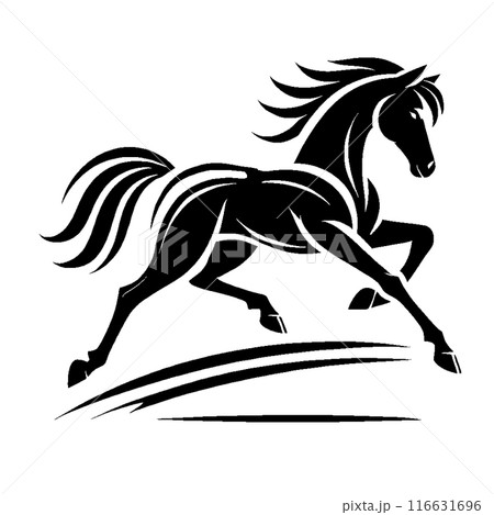 馬と風景のシルエットアート 馬と風景のシルエットアート 2,920 馬 シルエット High Res