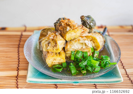 焼きナス風 だし浸し 焼きナス風 だし浸し 116632692