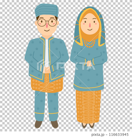 Traditional Wedding Couple Koto Gadang  116633945