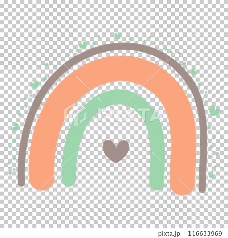 flat design rainbow flat design rainbow 116633969