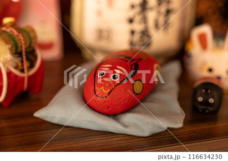 石に描かれたあかべこ~会津の旅~ 石に描かれたあかべこ~会津の旅~ 116634230