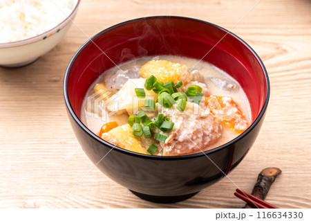 豚のかす汁 豚のかす汁 116634330