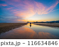 父母ヶ浜の夕焼け 116634846