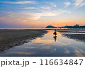 父母ヶ浜の夕焼け 116634847