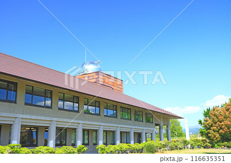 長野県長野市、長野市立博物館の風景 116635351