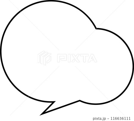 ふわ吹き出し ふわ吹き出し 116636111