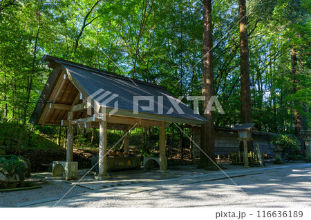 手水舎 天岩戸神社 “神話”の聖地& パワースポットを巡る旅に映える天岩戸神社(高千穂町) 手水舎 天岩戸神社 “神話”の聖地& パワースポットを巡る旅に映える天岩戸神社(高千穂町) 116636189