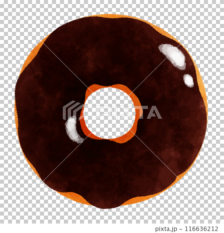 American bread illustration: Doughnut American bread illustration: Doughnut 116636212
