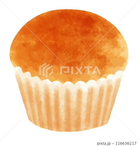 アメリカのパンのイラスト　Muffin（マフィン） 116636217