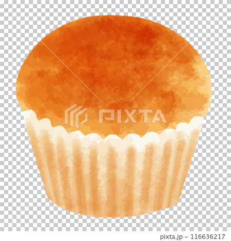 アメリカのパンのイラスト　Muffin（マフィン） 116636217