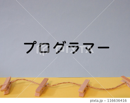 プログラマーのアイキャッチ画像 プログラマーのアイキャッチ画像 116636416