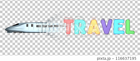 High-Speed Train Travel Concept 116637195