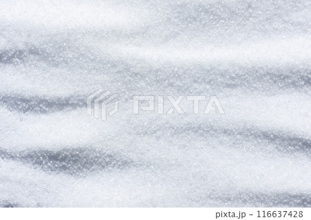 Abstract White Grey Kitchen Rock Salt Background Macro Top View. 116637428