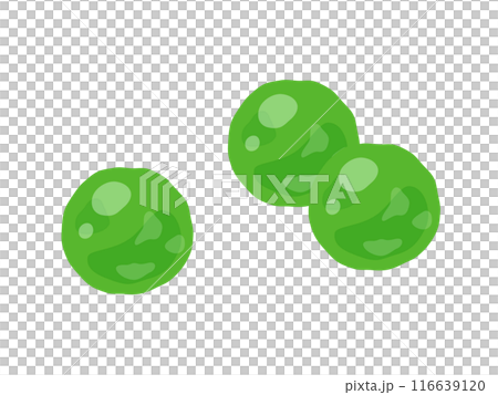 グリンピースのイラスト 116639120