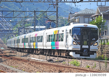 中央本線 四方津ー上野原 JR東日本 E257系 M-108編成(松本) あずさ かいじ 中央本線 四方津ー上野原 JR東日本 E257系 M-108編成(松本) あずさ かいじ 116639399