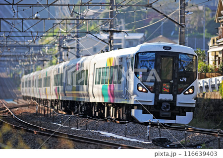 中央本線 四方津ー上野原 JR東日本 E257系 M-109編成(松本) あずさ かいじ 中央本線 四方津ー上野原 JR東日本 E257系 M-109編成(松本) あずさ かいじ 116639403
